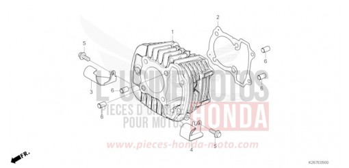 CYLINDRE MSX125AN de 2022